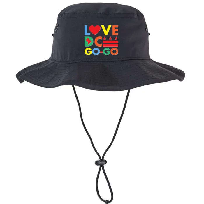 Colorful Love Heart DC Go-Go Washington D.C. Legacy Cool Fit Booney Bucket Hat