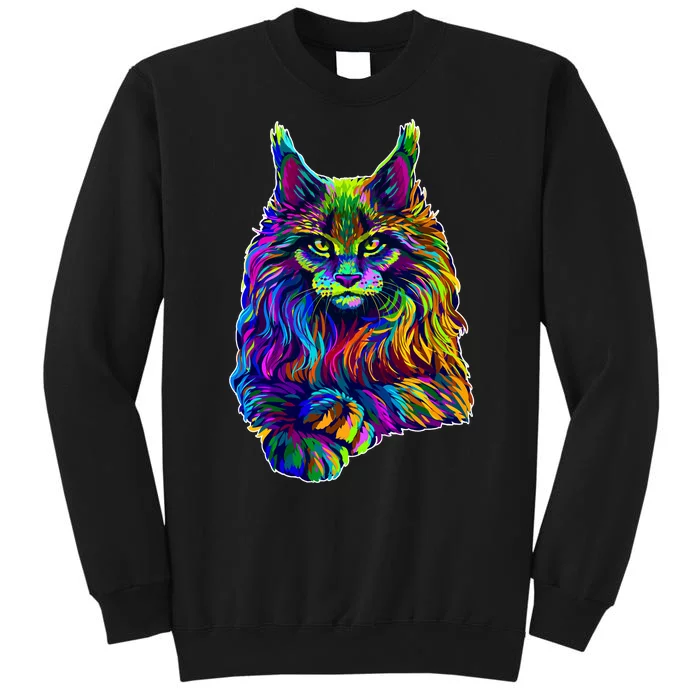 Colorful Lynx Sweatshirt