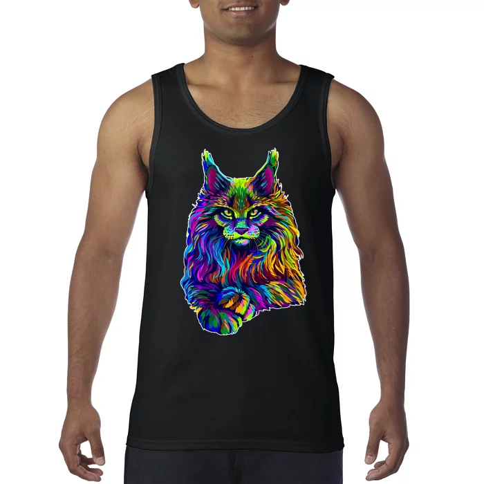 Colorful Lynx Tank Top