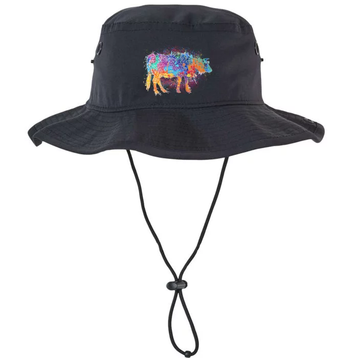 Colorful Pattern Cow Splatter Legacy Cool Fit Booney Bucket Hat