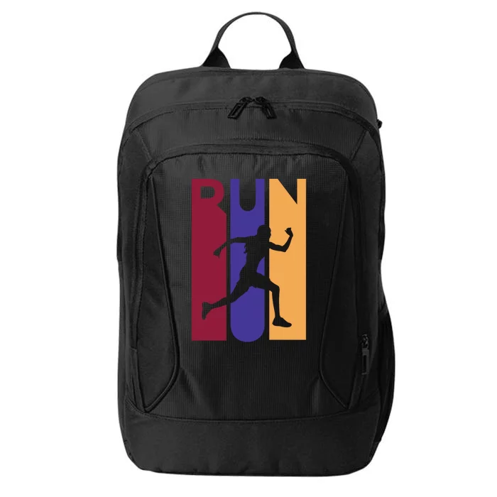 Colorful Run City Backpack