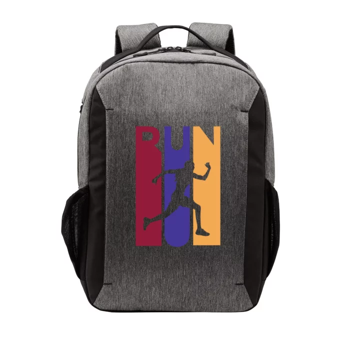 Colorful Run Vector Backpack