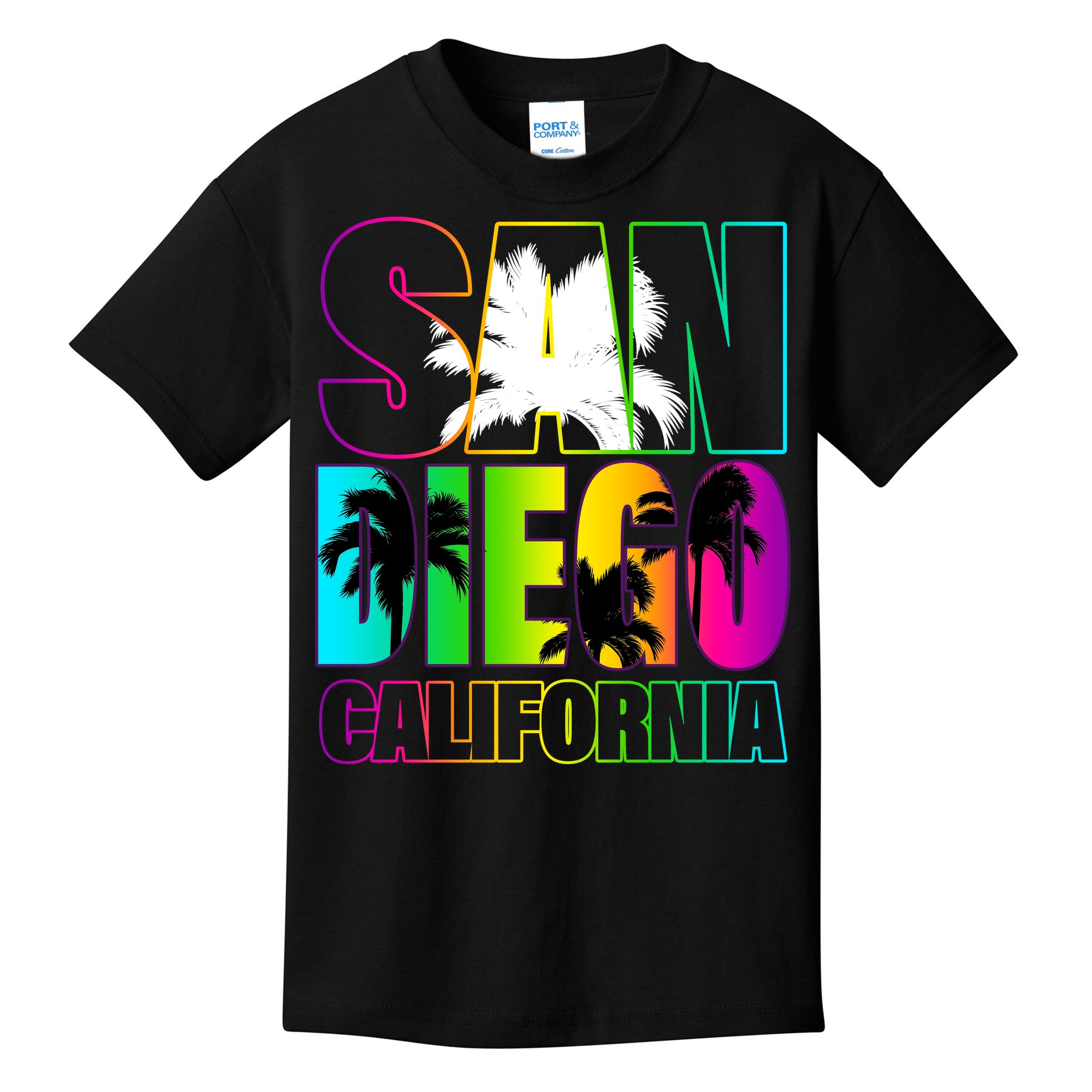 San diego graphic t-shirt design tee print Vector Image