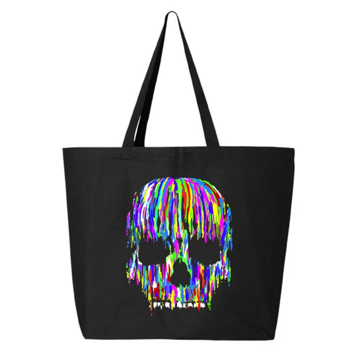 Colorful Skull Head 25L Jumbo Tote