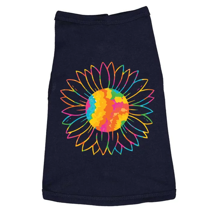 Colorful Sunflower Doggie Tank