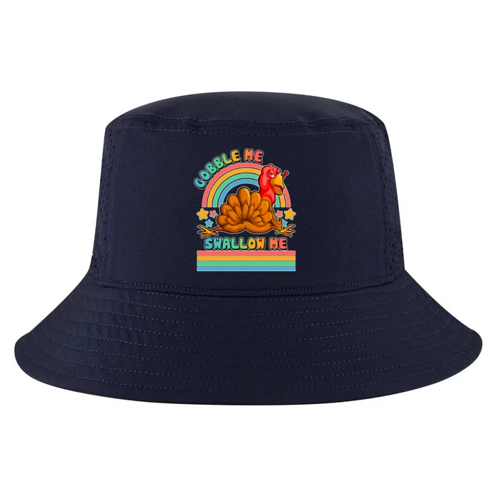 Colorful Thanksgiving Gobble Me Swallow Me Turkey Cool Comfort Performance Bucket Hat