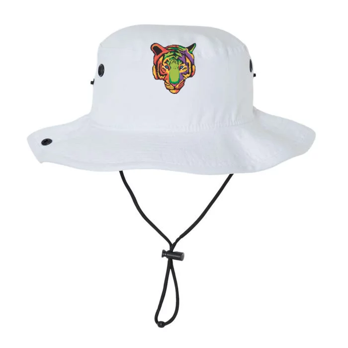 Colorful Tiger Head Legacy Cool Fit Booney Bucket Hat