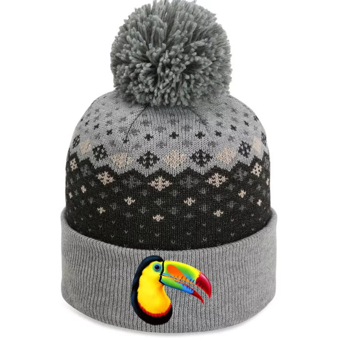 Colorful Toucan The Baniff Cuffed Pom Beanie