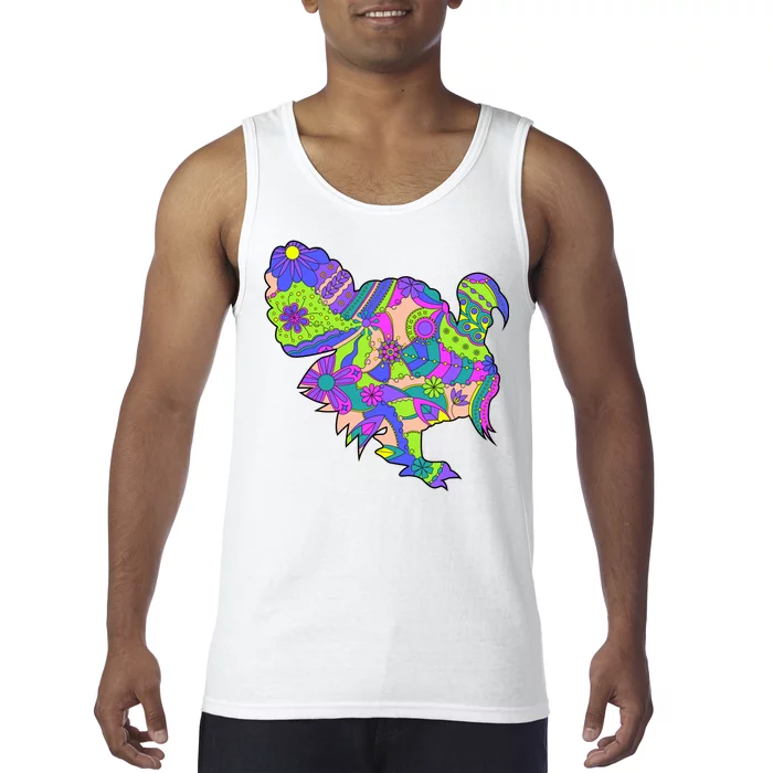 Colorful Turkey Abstract Tank Top