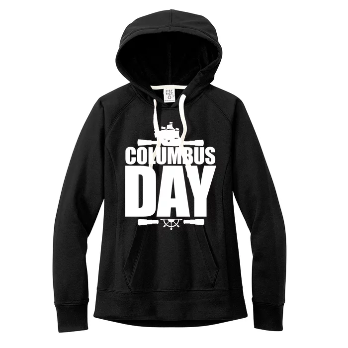 Columbus Day Women's Fleece Hoodie