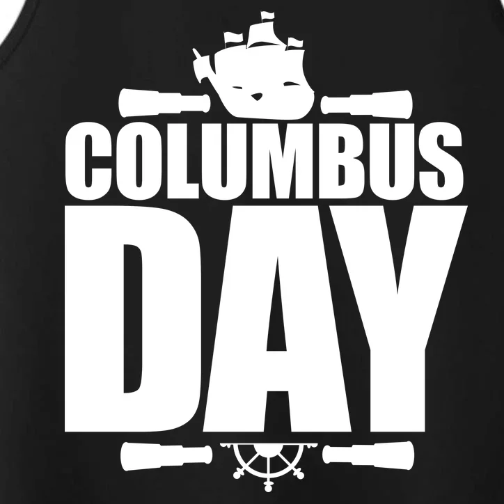 Columbus Day Performance Tank