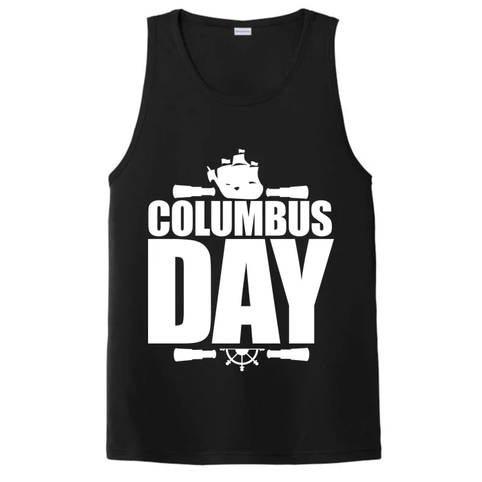 Columbus Day Performance Tank