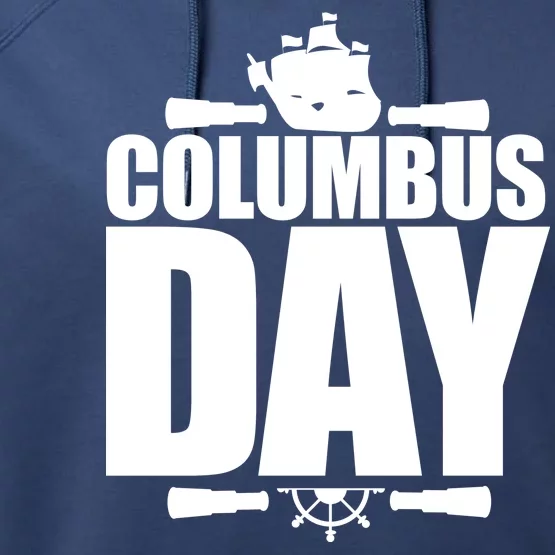 Columbus Day Performance Fleece Hoodie