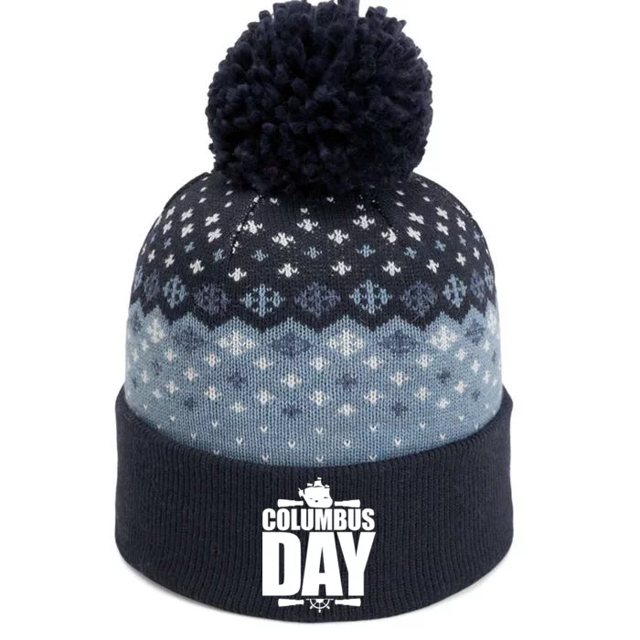 Columbus Day The Baniff Cuffed Pom Beanie