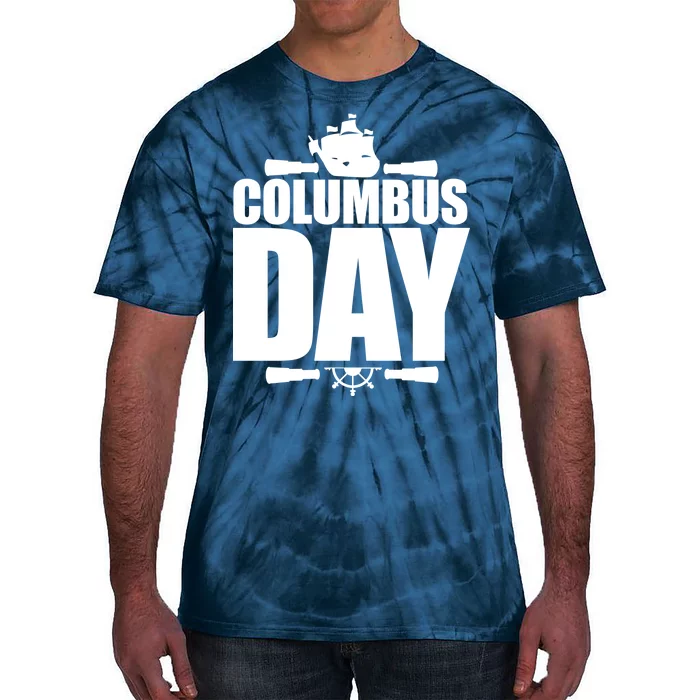 Columbus Day Tie-Dye T-Shirt