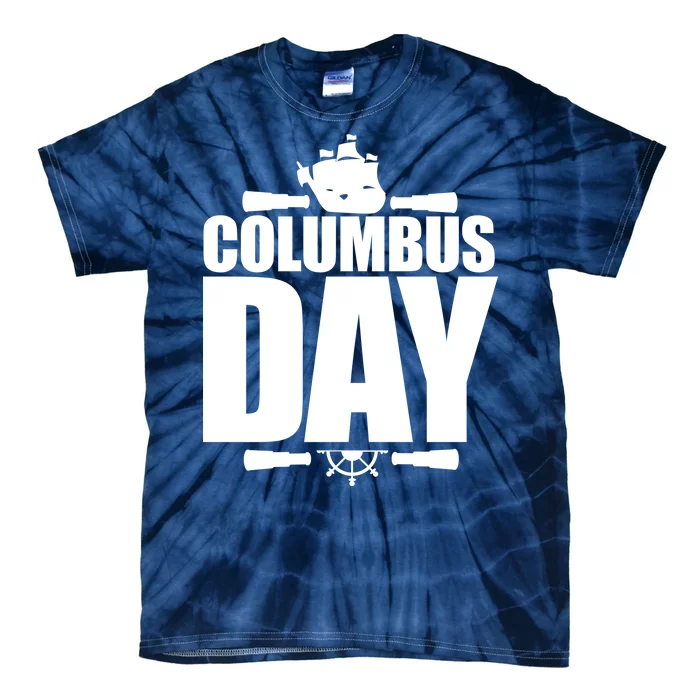 Columbus Day Tie-Dye T-Shirt