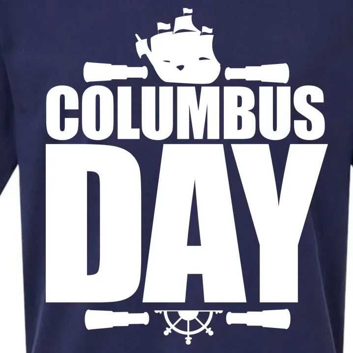 Columbus Day Sueded Cloud Jersey T-Shirt