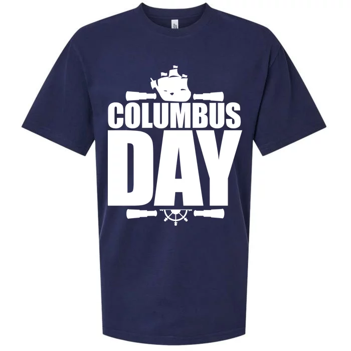 Columbus Day Sueded Cloud Jersey T-Shirt