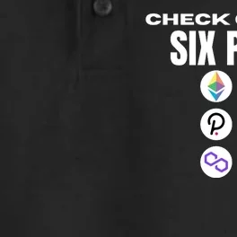 Check Out My Six Pack, Funny Gym Crypto, Funny Altcoin Dry Zone Grid Performance Polo