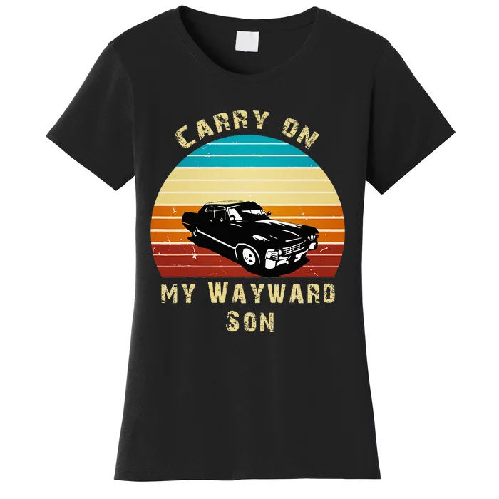 Carry On My Wayward Son Vintage Women's T-Shirt