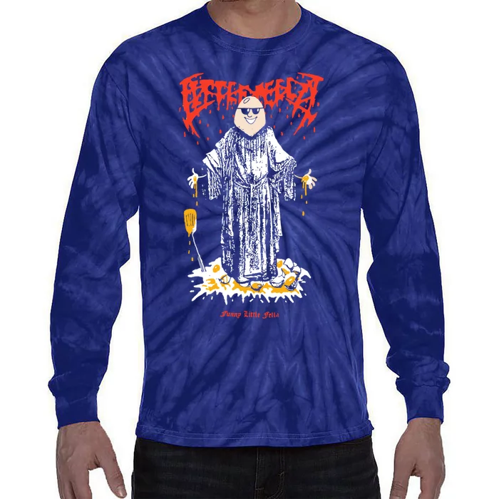 Cold Ones Merch The Metal Fella Tie-Dye Long Sleeve Shirt