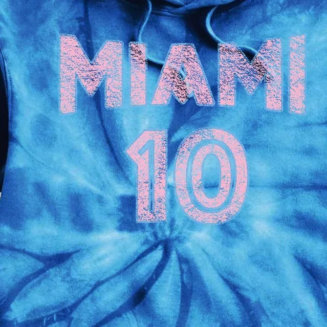 City Of Miami Tie Dye Hoodie