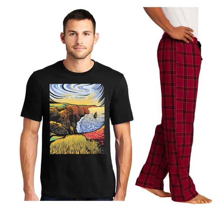 Cliffs Of Moher Landscape Nature Pajama Set