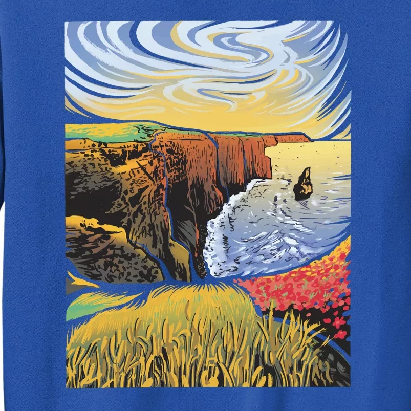 Cliffs Of Moher Landscape Nature Sweatshirt