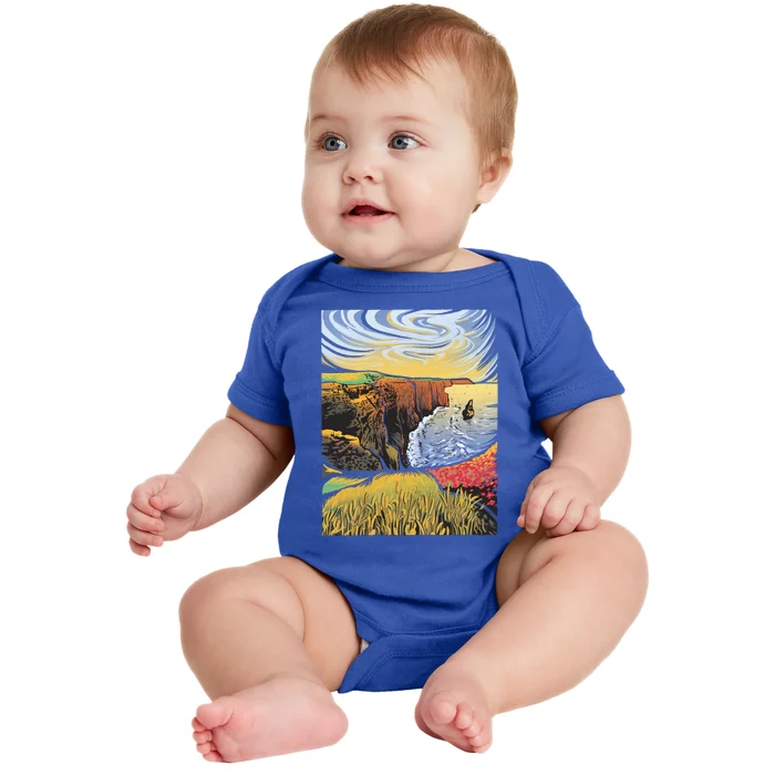 Cliffs Of Moher Landscape Nature Baby Bodysuit