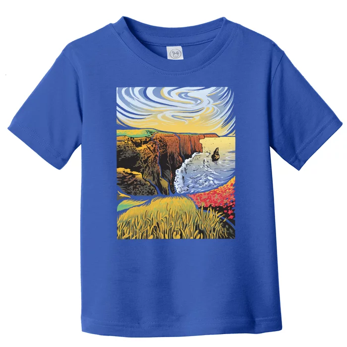 Cliffs Of Moher Landscape Nature Toddler T-Shirt