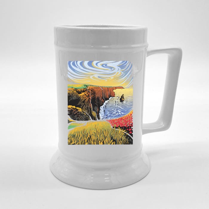 Cliffs Of Moher Landscape Nature Front & Back Beer Stein