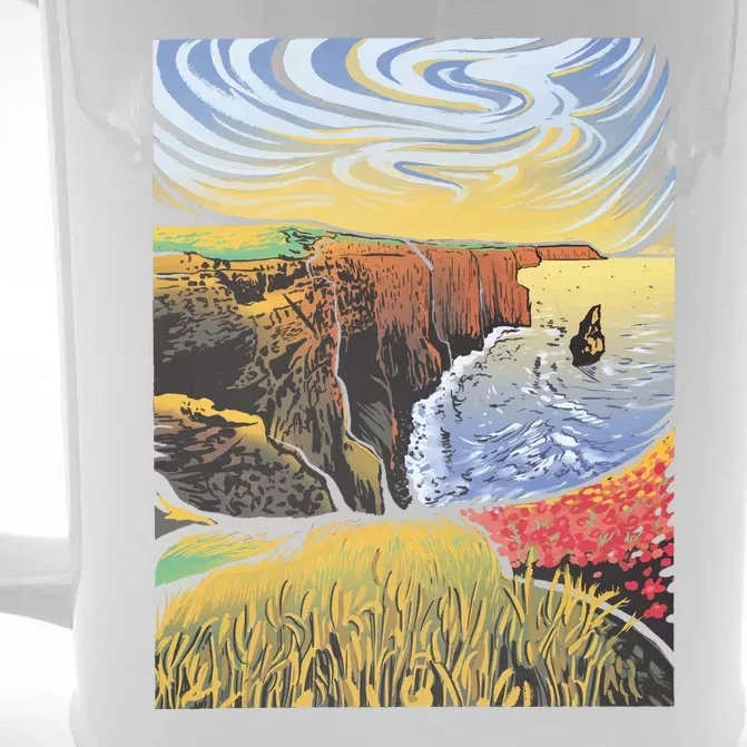 Cliffs Of Moher Landscape Nature Front & Back Beer Stein