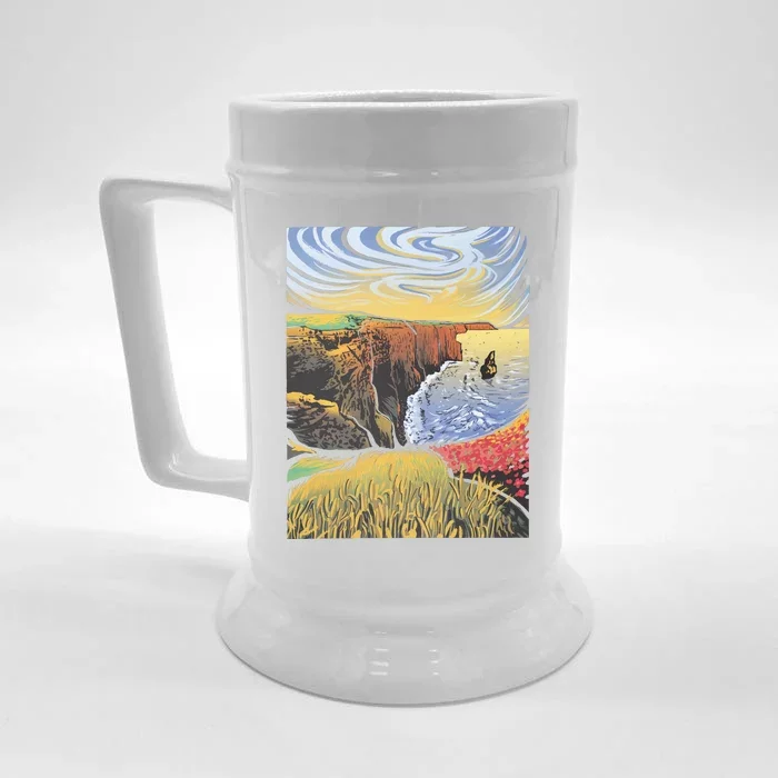 Cliffs Of Moher Landscape Nature Front & Back Beer Stein