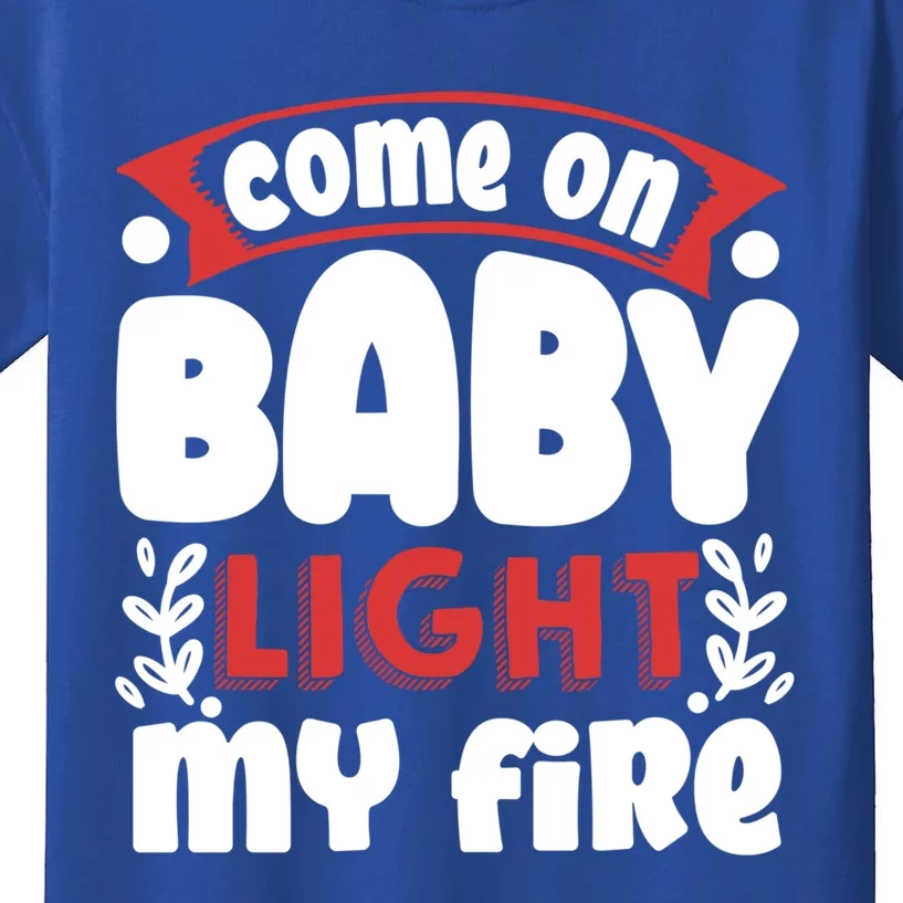 Come On My Fire Bbq Gift Kids T-Shirt