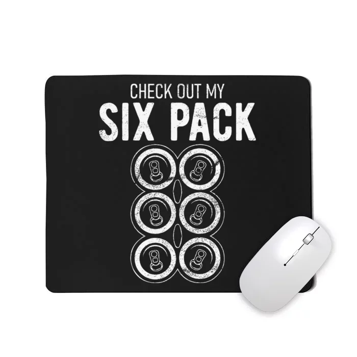 Check Out My Six Pack Mousepad