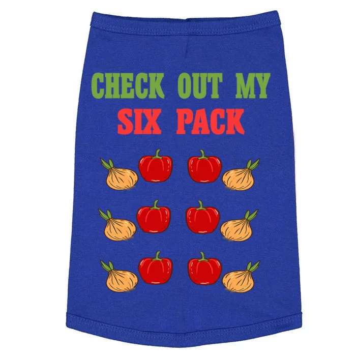 Check Out My Six 6 Pack Onion Paprika Weightlift Cute Gift Doggie Tank