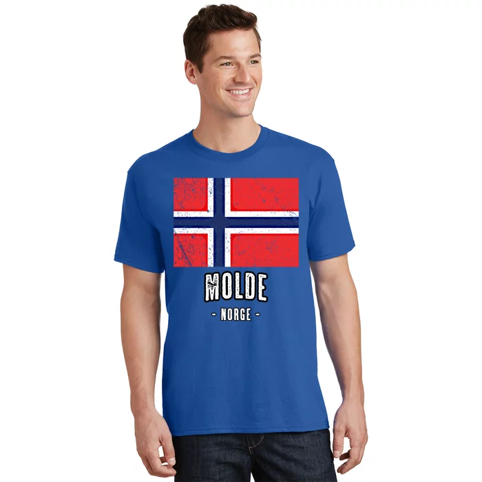 City Of Molde Gift Norway No Norwegian Flag Merch Gift Graphic Gift T-Shirt