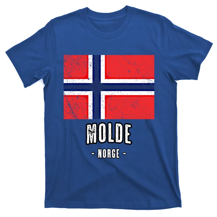 City Of Molde Gift Norway No Norwegian Flag Merch Gift Graphic Gift T-Shirt