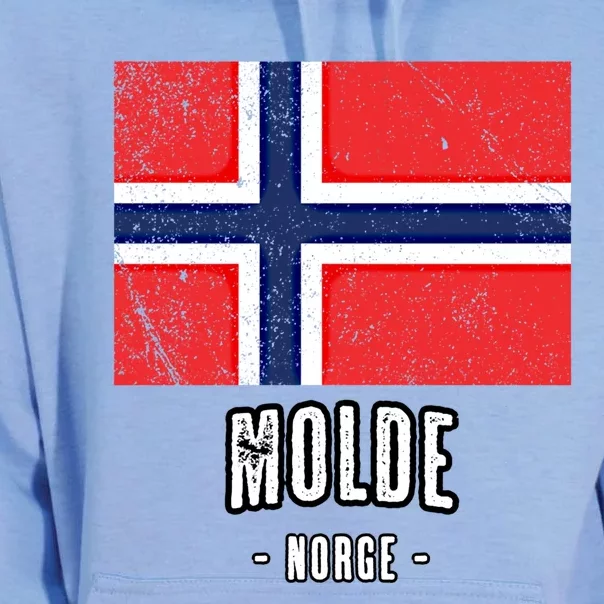 City Of Molde Gift Norway No Norwegian Flag Merch Gift Graphic Gift Unisex Surf Hoodie