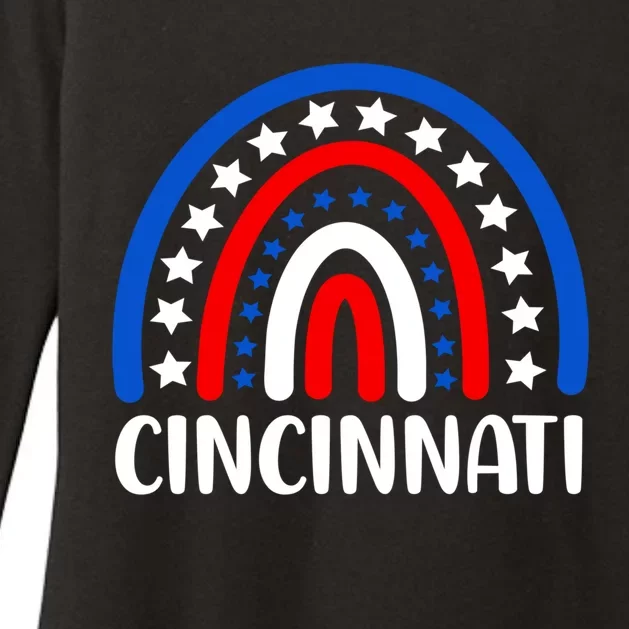 Cincinnati Ohio Meaningful Gift I Love Cincinnati Usa Gift Womens CVC Long Sleeve Shirt