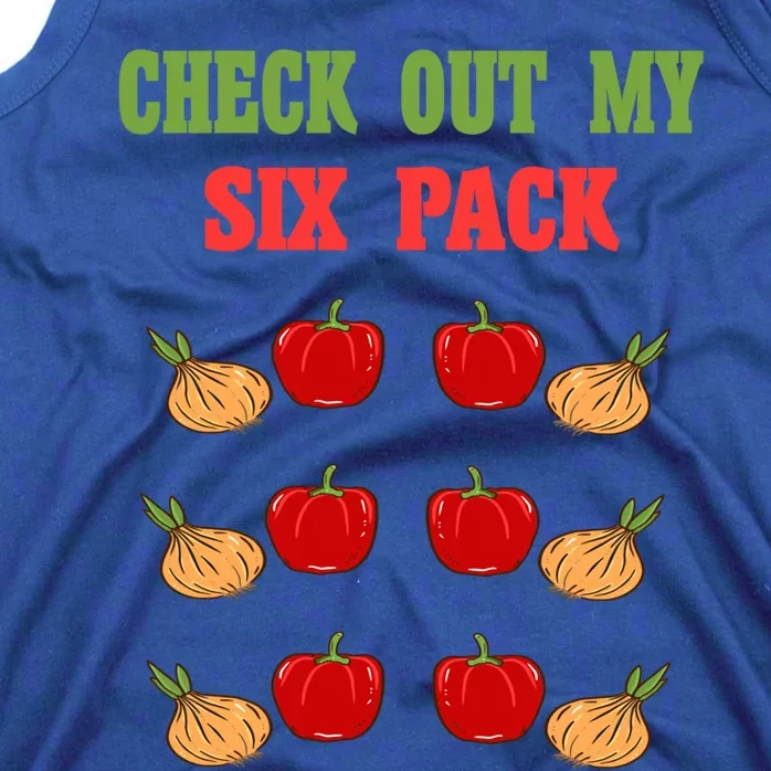 Check Out My Six 6 Pack Onion Paprika Weightlift Gift Tank Top