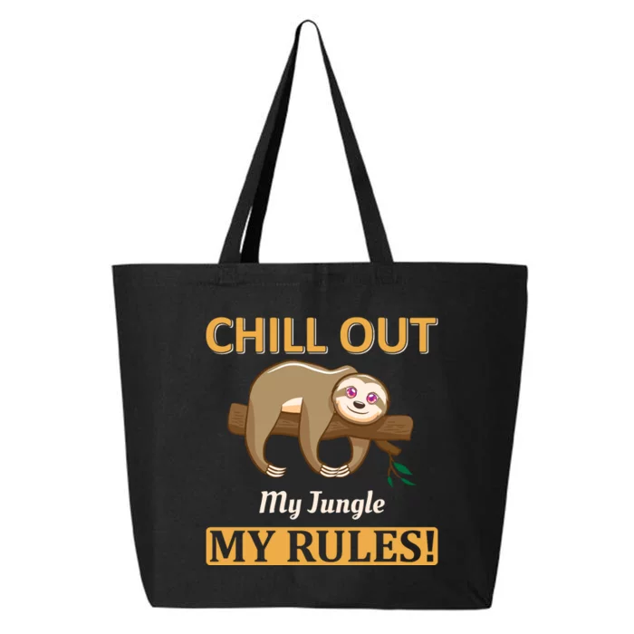 Chill Out My Jungle My Rules 25L Jumbo Tote