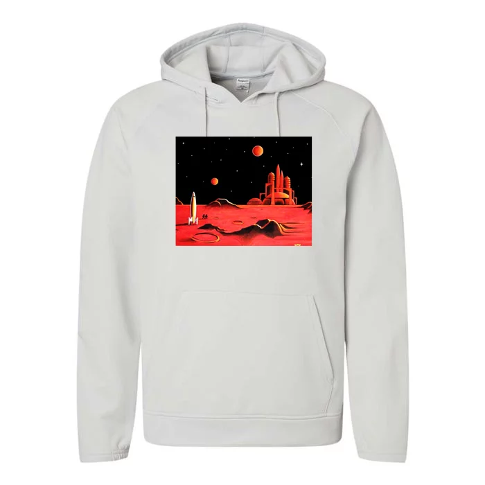 City On Mars Performance Fleece Hoodie