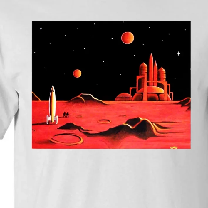 City On Mars Tall T-Shirt