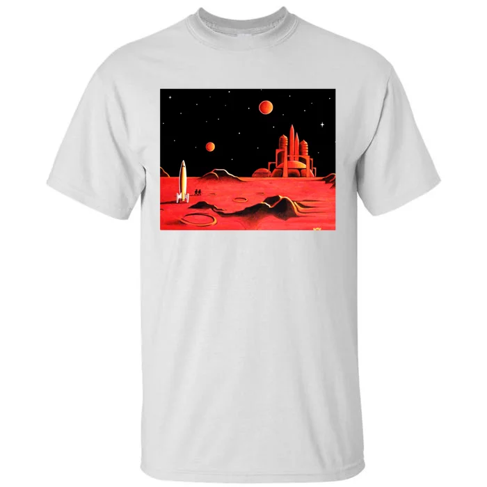 City On Mars Tall T-Shirt