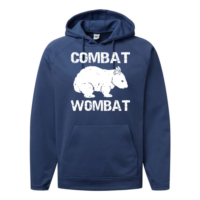 Combat Wombat Performance Fleece Hoodie