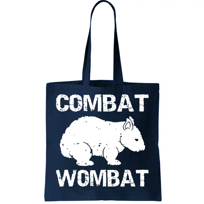 Combat Wombat Tote Bag