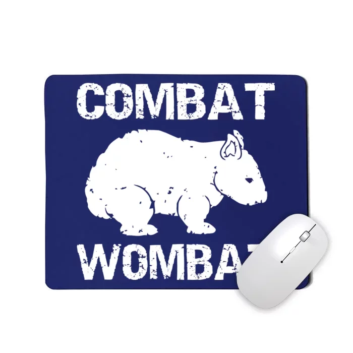 Combat Wombat Mousepad