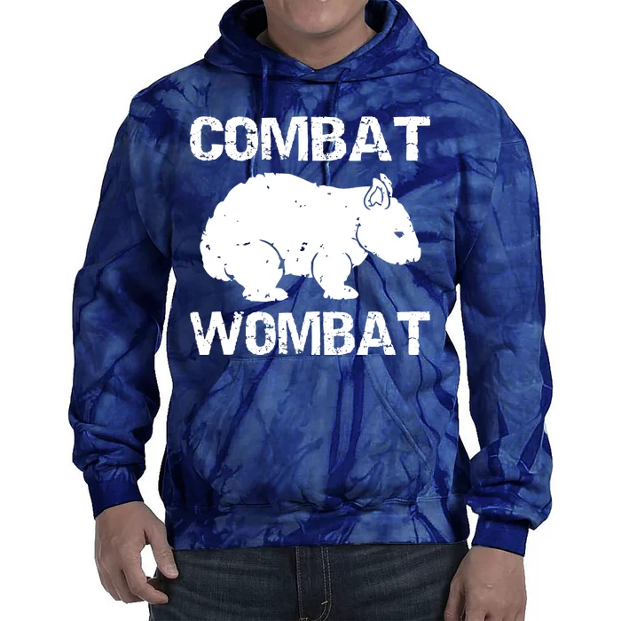 Combat Wombat Tie Dye Hoodie