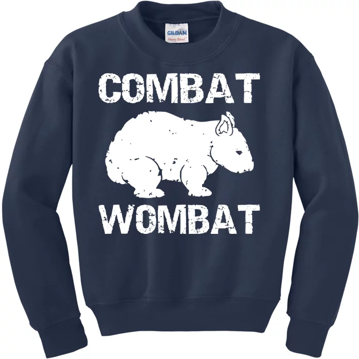 Combat Wombat Kids Sweatshirt